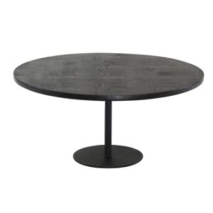 Now s Home Table basse ronde en bois de manguier noir - Publicité