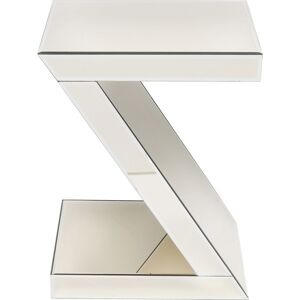 Kare Design Table d'appoint en verre miroir dore