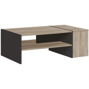 Calicosy Table basse avec rangement bar L107cm - Publicité