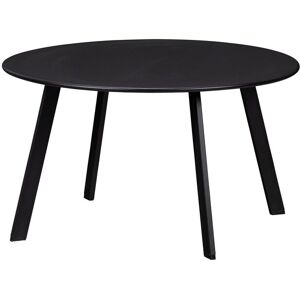 WOOOD Table basse en metal noir