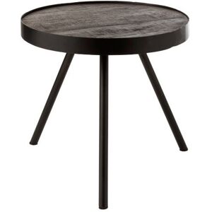 Meubles & Design Petite table d'appoint en bois et metal