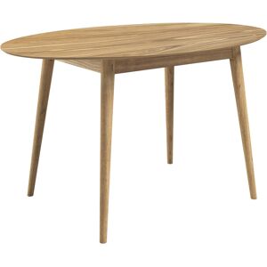 Rendez-Vous Deco Table ovale 4 personnes en bois clair 130 cm