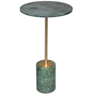 Dutchbone Table d'appoint en marbre vert