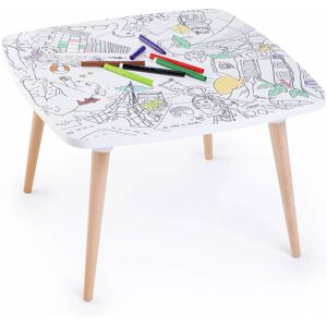 sweeek Le voyage formidable table enfant a colorier