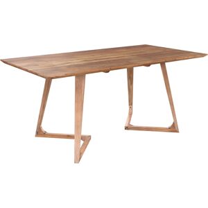 Rendez-Vous Deco Table rectangulaire 6 personnes en bois d'acacia 175 cm Marron 175x76x90cm