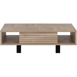 Table basse en Panneaux Particules Marron 120x36x70cm