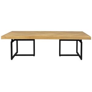 Dutchbone Table basse en bois beige Beige 60x35x120cm