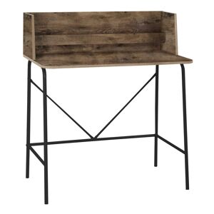 Nordlys Bureau en metal et bois coloris marron