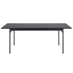 Meubles & Design Table à manger en bois noir 200x90cm