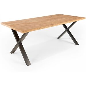 Oviala Table à manger en bois 240 x 95 x 75 cm