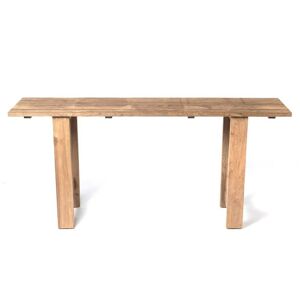 Mathi Design Table haute teck recycle L170
