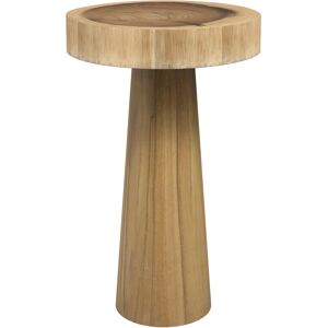 Rendez Vous Deco Table dappoint ronde en bois de suar D35 cm Marron 35x54x35cm