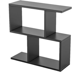 Toilinux Table d'appoint gris anthracite