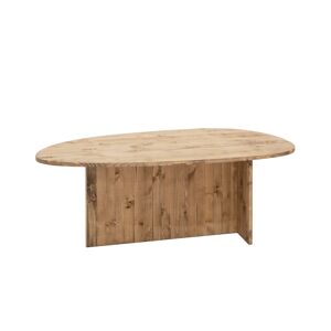 Decowood Table basse en bois de sapin vieilli 128,6x43,25cm - Publicité