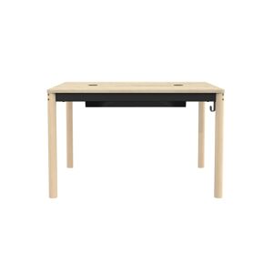 Slean Bureau pour 2 personnes en hetre avec prises electriques