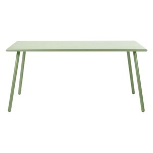 Zago Table de jardin metal vert amande Vert 90x75x160cm