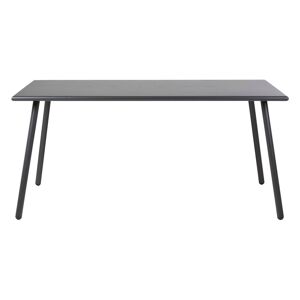 Zago Table de jardin metal anthracite Gris 90x75x160cm