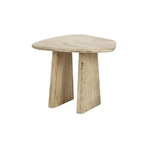 Pomax Table d'appoint irrégulière en bois de manguier