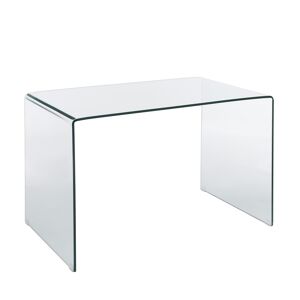 Baita Bureau verre trempé transparent 120cm - Publicité