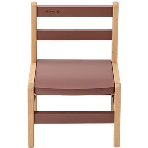 Combelle Chaise enfant en bois hybride vieux rose Rose 27x46x33cm