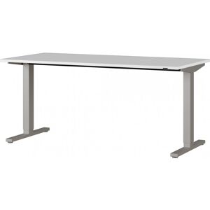 Vivabita Bureau assis-debout électrique gris/argent longueur 180 cm - Publicité