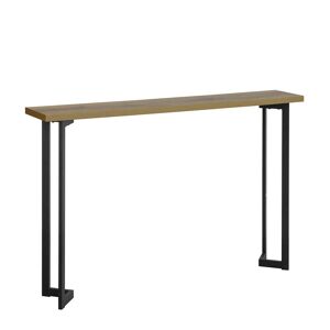 SoBuy Table console industrielle en métal et bois - Publicité