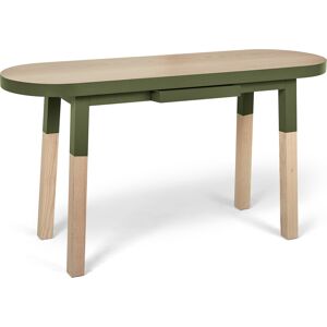 MON PETIT MEUBLE FRANCAIS Bureau Console 140 cm, 100% frene massif