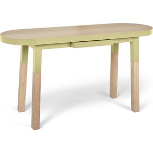 MON PETIT MEUBLE FRANCAIS Bureau Console 140 cm, 100% frene massif