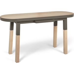 MON PETIT MEUBLE FRANCAIS Bureau Console 140 cm, 100% frene massif