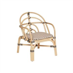 OYOY Living Design Chaise marron en rotin H49x40x45cm - Publicité