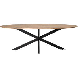 Moloo URBAN-Table à manger ovale 8/10 personnes L210, Spider et Acacia - Publicité