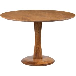 Moloo BANGALORE-Table repas ronde Diam 120 cm en bois de Manguier massif