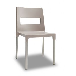 Scab Design Chaise design en plastique gris