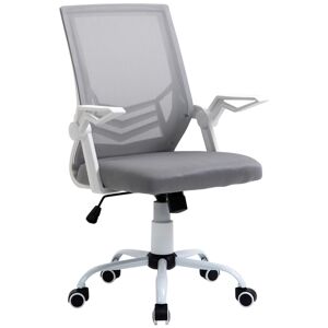 Vinsetto Chaise de bureau ergonomique support lombaires accoudoirs relevables