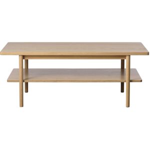 Drawer Table basse en bois 120x60cm bois clair - Publicité