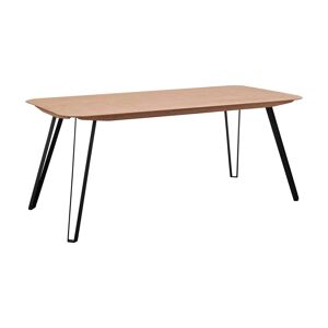 CAMIF EDITION Table rectangulaire en bois et metal