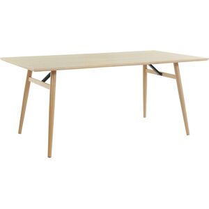 Loft24 Table à manger 200x100 cm 8 personnes en MDF Nature Chêne - Publicité