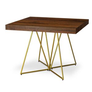 Menzzo Table neila bois noisette - Publicité