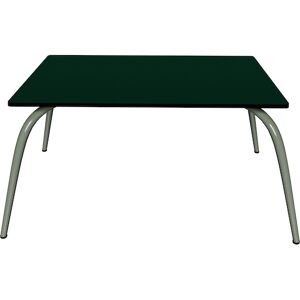 Les Gambettes Table basse en stratifie verte avec pieds kaki Vert 90x42x65cm