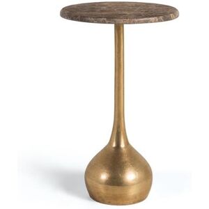 GINER Y COLOMER Table basse/d'appoint marbre et metal