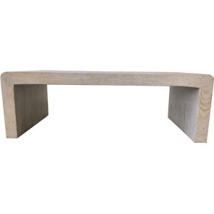 Drawer Table basse effet travertin 120x55cm beige