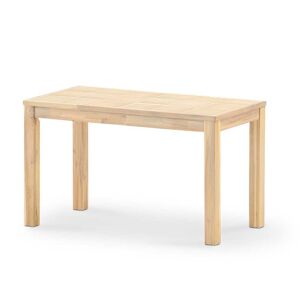 Defora Home Table de jardin en bois et ceramique beige 125x65 Beige 125x72x65cm