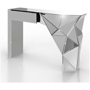 meubles moss Console coiffeuse design miroir - Wallila 128cm - Publicité