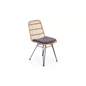 meubles moss Chaise en rotin Intérieur / Extérieur + coussin - Lombok