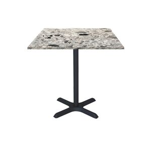 Restootab - Table 70x70cm - modèle Dina terrazzo cepp