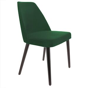 LIGNE CHR Ainhoa chaise - velours vert fonce riviera 38 - carton de 2 - Publicité