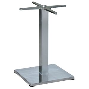 INOLOISIRS Piètement de table base carrée en aluminium gris naturel - Lot de 24 unités - Publicité