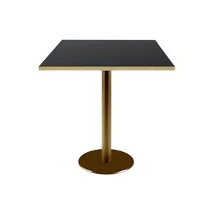 Restootab - Table 70x70cm Rome bistrot noire