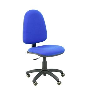 Piqueras y Crespo Cadeira Ayna com mecanismo de contacto permanente e rodas de parquet BALI azuis - Publicité