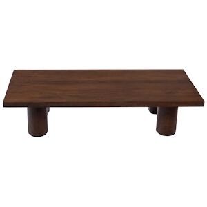 Table basse 4 pieds Epupa -  Marron Rectangle Bois Amadeus 115x55 cm - Publicité